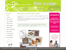 Tablet Screenshot of pate-a-crepe.info